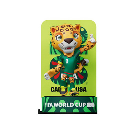 2026 World Cup Series ฟิกเกอร์มาสคอตพร้อมฐาน รุ่น Base Edition อเมริกา ขนาด 6 ซม. - 2026 World Cup, สินค้าใหม่