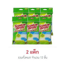 3M ฟองน้ำตาข่าย (แพ็ก 6 ชิ้น) - 3M, ฟองน้ำ