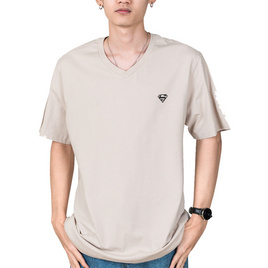 90DOSH UNISEX T-SHIRTS SUPERMAN เสื้อยืดคอวีแขนสั้น 9DSMT5191 - DOSH, เสื้อยืด