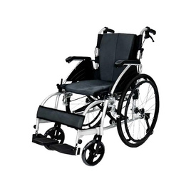 ALLWELL วีลแชร์ ALLWELL รถเข็นผู้ป่วย Wheelchair พับได้ ล้อใหญ่ 24 นิ้ว สีดำ - ALLWELL, เครื่องมือแพทย์