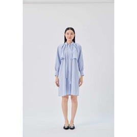 ALL BEAUTE Jenine dress สีฟ้า - ALL BEAUTE, เสื้อผ้าผู้หญิง