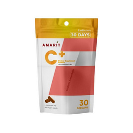 AMARIT วิตามิน ซี พลัส บรรจุ 30 แคปซูล - Amarit, วิตามิน