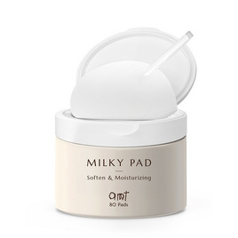 AMT Skincare โทนเนอร์แพด Softening and Moist Milky Pad 120มล. (80แผ่น) - AMT Skincare, ดูแลผิวหน้า