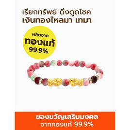 AURORA สร้อยข้อมือปี่เซียะคู่หินมงคล สีฮกลกซิ่ว 0.2 กรัม - Aurora, Aurora