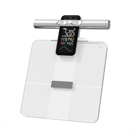 AUTOBOT Smart Scale รุ่น PRO เครื่องน้ำหนัก อัจฉริยะ Smart Scale เซนเซอร์8อิเล็กโทรด-สีขาว - AUTOBOT