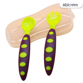 Abloom ช้อนสำหรับเด็ก ฝึกทานอาหารด้วยตัวเอง - Abloom, สินค้าใหม่แม่และเด็ก ผู้สูงอายุ