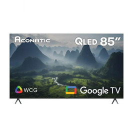 Aconatic ทีวี 85 นิ้ว QLED 4K Google TV รุ่น 85QS1000AN ฟรี พัดลมไอเย็น รุ่น AN-ACC1230 - Aconatic, เครื่องใช้ไฟฟ้า
