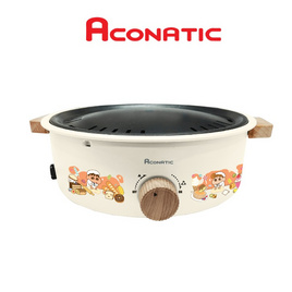 Aconatic เตาย่างไฟฟ้า ลายชินจัง รุ่น AN-PSG1545 - Aconatic, เตาปิ้งย่างไฟฟ้า บาร์บีคิว