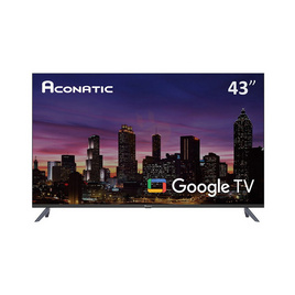 Aconatic ทีวี Google TV 43 นิ้ว FHD LED รุ่น 43HS701AN - Aconatic, เครื่องใช้ไฟฟ้าภายในบ้าน