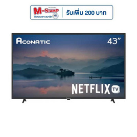 Aconatic Smart TV FHD LED ขนาด 43 นิ้ว รุ่น 43HS410AN - Aconatic, สินค้าเครื่องใช้ไฟฟ้า ผ่อน 0%