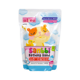 Alice Sanbbi Original scent ทรายอาบน้ำหนูแฮมสเตอร์ ไม่แต่งเติมกลิ่น (500g) (AE53) - Alice, สัตว์เลี้ยงอื่นๆ