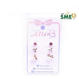 Alisa ต่างหูแฟชั่น EARRING FASHION B2 - Alisa, แฟชั่นผู้หญิง