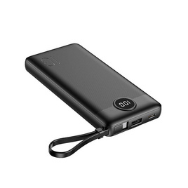 Alpha.X Power Bank 10000 mAh รุ่น E10 - Alpha.X, แบตเตอรี่สำรองพร้อมสายชาร์จ