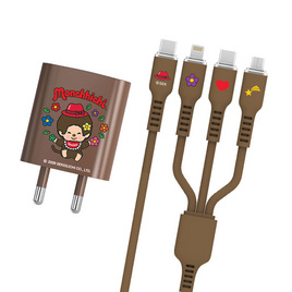 Amaze One Monchhichi Charger Set 3in1 รุ่น A-MCC017 - Amaze One, 7Online