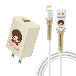 Amaze One Monchhichi Lightning Charger Set A-MCC007 - Advance, สายชาร์จ