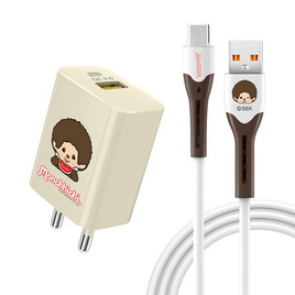 Amaze One Monchhichi Type C Charger Set A-MCC006 - Advance, สายชาร์จ