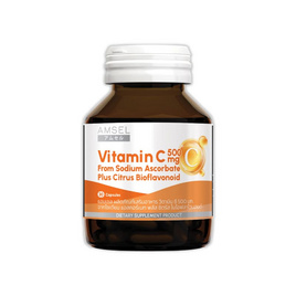 Amsel Vitamin C 500 mg.บรรจุ 30 Capsule - Amsel, สินค้าใหม่