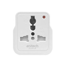 Anitech อแดปเตอร์ ขาแบน รุ่น H116 - Anitech, รางปลั๊กไฟ