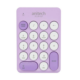 Anitech คีย์บอร์ดตัวเลขไร้สาย รุ่น N186 - Anitech, คีย์บอร์ดไร้สาย