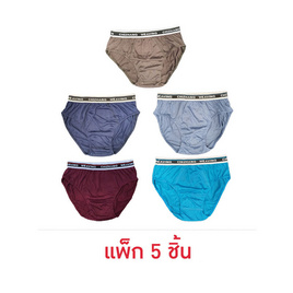 Anny กางเกงในชาย 511 แพ็ก 5 ชิ้น คละสี Free Size - Anny, กางเกงใน และบ็อกเซอร์