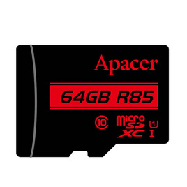 Apacer การ์ด MicroSDHC R85 64GB - Apacer, Micro SD การ์ด