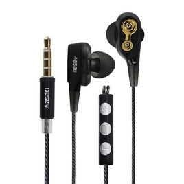 Asaki หูฟังอินเอียร์ 2 Driver รุ่น A-K7411MP - Asaki, หูฟังและลำโพง