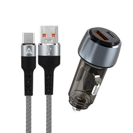 Asaki Car Charger Set Type C รุ่น A-65C - Asaki, สายชาร์จ