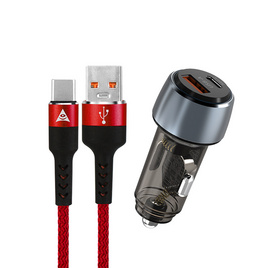 Asaki Car Charger Set Type C รุ่น A-65C - Asaki, สายชาร์จ