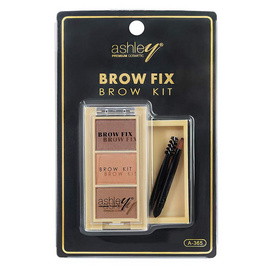 Ashley พาเลทคิ้ว 3 Color Eyebrow Powder 3.75 กรัม - Ashley, เครื่องสำอาง