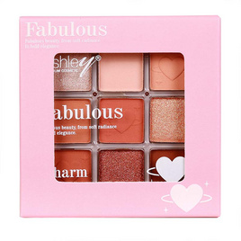 Ashley พาเลทตาและแก้ม Fabulous Make up Palette 11.2 กรัม - Ashley, ตกแต่งดวงตา