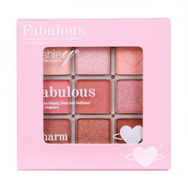 Ashley พาเลทตาและแก้ม Fabulous Make up Palette 11.2 กรัม - Ashley, ตกแต่งดวงตา