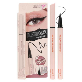 Ashley อายไลเนอร์ Ink Black Eyeliner 0.6 กรัม - Ashley, เครื่องสำอาง