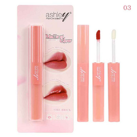Ashley ลิปกลอส Matte N' Glow Lipgloss 1.1 กรัม+2 กรัม - Ashley, ลิปกรอส