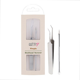 Ashley ชุดอุปกรณ์สำหรับกดสิว Pimple Blackhead Remover Set (2 ชิ้น/ชุด) - Ashley, อุปกรณ์ดูแลผิวหน้า