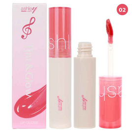 Ashley ลิปกลอส Tint & Glow Lip Gloss 2 กรัม - Ashley, ริมฝีปาก