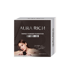 Aura Rich แป้งผสมรองพื้น Perfect Powder Foundation SPF 50 PA++++ 4 กรัม - AURA RICH, แป้ง