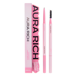 Aura Rich ดินสอเขียนคิ้ว Sugar Brow Eyebrow Pencil 0.2 กรัม - AURA RICH, ลดอย่างแรง ไลฟ์สไตล์