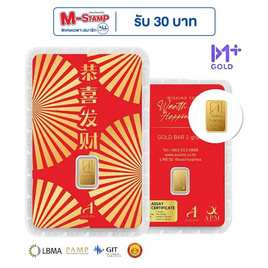 Ausiris ทองคำแท่ง 96.5 น้ำหนัก 1 กรัม พัดจีน - Ausiris, อุปกรณ์ตกแต่งภายในบ้าน