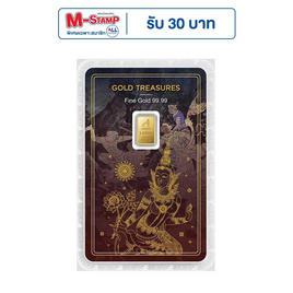 Ausiris ทองคำแท่ง 99.99% น้ำหนัก 1 g Gold Treasures ลายการ์ดนางสีดา - Ausiris, อุปกรณ์ตกแต่งภายในบ้าน