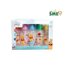 BABICARE ขวดนมหมีพูห์ 8 ออนซ์ แพ็ก 5 - BABI CARE, Winnie the Pooh