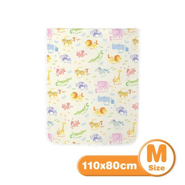 BABY TATTOO ผ้ารองกันปัสสาวะเด็ก ลาย A - Z  Size M 110x80 cm - babytattoo, ของใช้ทั่วไป