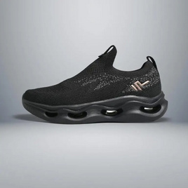 BAOJI รองเท้าผ้าใบอีซี่ออนผู้หญิง รุ่น U-BJW1148 สีดำ-ทอง - BAOJI, BAOJI