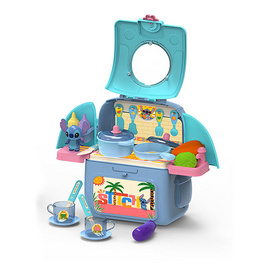 BB TOY Stitch เซตครัว ของเล่นกระเป๋าเป้ Kitchen Backpack - BB Toys, เกม/ เพลย์เซ็ต/ วิดีโอเกม/ เกม
