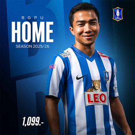 BGPU Home Jersey TL2025/26 (ชุดเหย้า) - Blue White - BG Pathum United