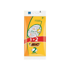 BIC มีดโกน แบบ 2 ใบมีด 5 + 2 ด้าม - BIC