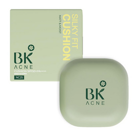 BK Acne คุชชั่น Silky Fit Cushion Matt & Moist SPF 50+PA++++ - BK Acne, ครีมรองพื้น