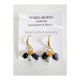 BOHO-BOHO JEWELRY ต่างหูหินนำโชค - BOHO-BOHO JEWELRY, แฟชั่นผู้หญิง