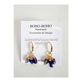 BOHO-BOHO JEWELRY ต่างหูหินนำโชค - BOHO-BOHO JEWELRY, เครื่องประดับผู้หญิง