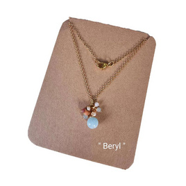 BOHO-BOHO JEWELRY สร้อยคอหินนำโชค หินแบริล - BOHO-BOHO JEWELRY, เครื่องประดับผู้หญิง