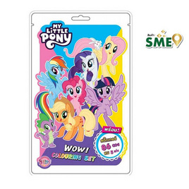 BONGKOCH Colouring Set พร้อมสีไม้และสติ๊กเกอร์ My Little Pony - BONGKOCH, อุปกรณ์ตกแต่ง, อุปกรณ์งานฝีมือ